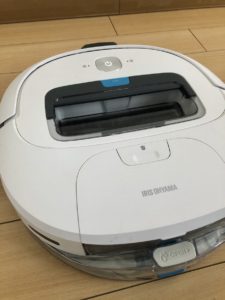 ロボット掃除機 アイリスオーヤマ IC-R01-W レビュー | 単身赴任